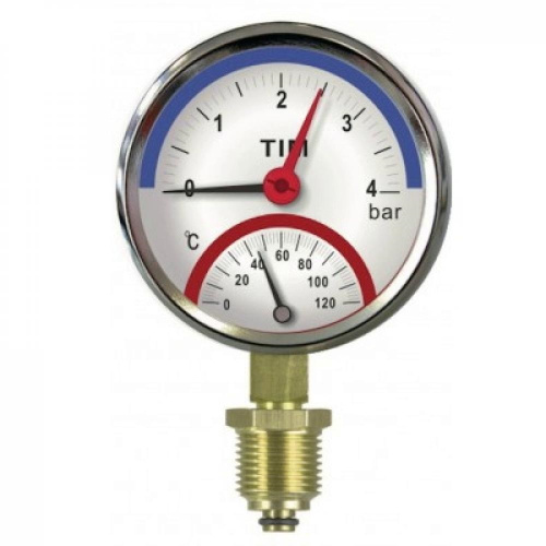 ������������� ������. (����.�����) � ���.�����. ����. ����. Dn 80 ��, 1/2", 0-4 bar, 0-120��, TIM