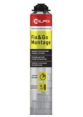 ����-���� ���������������� 750�� SILFIX Fix&GO Montage/KOLT/ FIX Soudal Profil