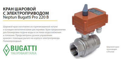 ���� ������� � ��������������� Neptun Bugatti Pro 220� 1"1/2 ������ ������