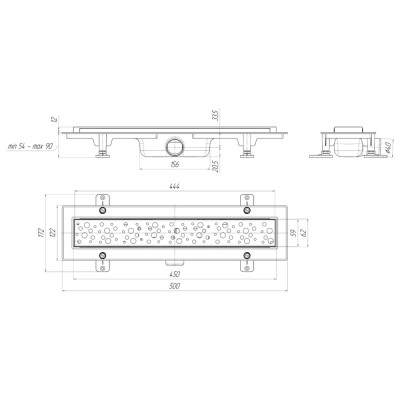 ����-����� 40 � 62 � 450 ��, ����� ������, �������, ������� ����������� ����� "����" TLQ1345G ���