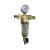Фильтр промывной TIM 1/2 дюйма, прозрачная колба, с манометром, для холодной воды, 100 мкм Фильтр промывной TIM 1/2 дюйма, прозрачная колба, с манометром, для холодной воды, 100 мкм
